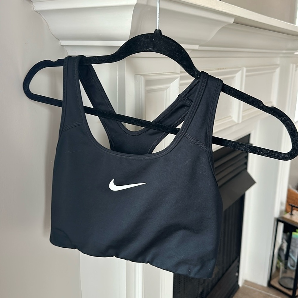 Nike swoosh sports bra